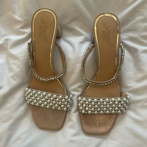 Bartley mischka jeweled heels
